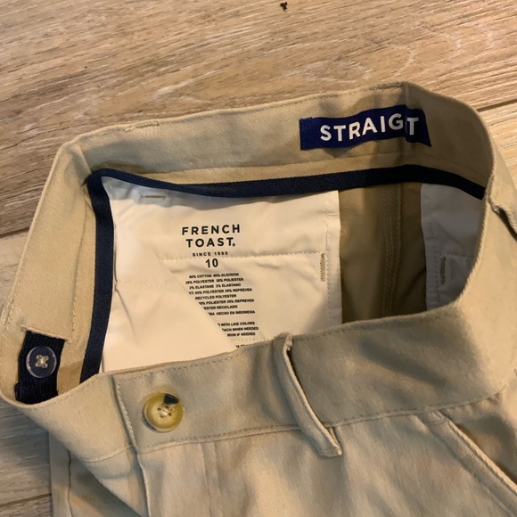 French Toast Kids Khaki Chinos. Multiple Sizes - Picture 2 of 3